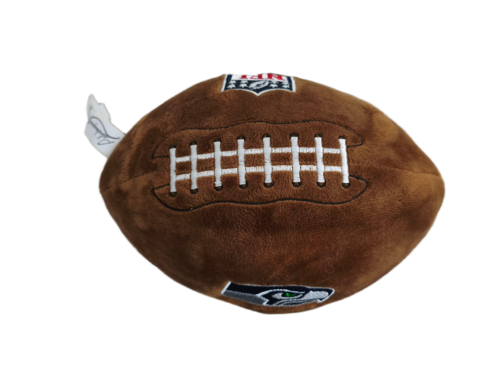 Peluche Balón Felpa Suave 23cm Bordado NFL Seahawks - NERIAS DEPORTES