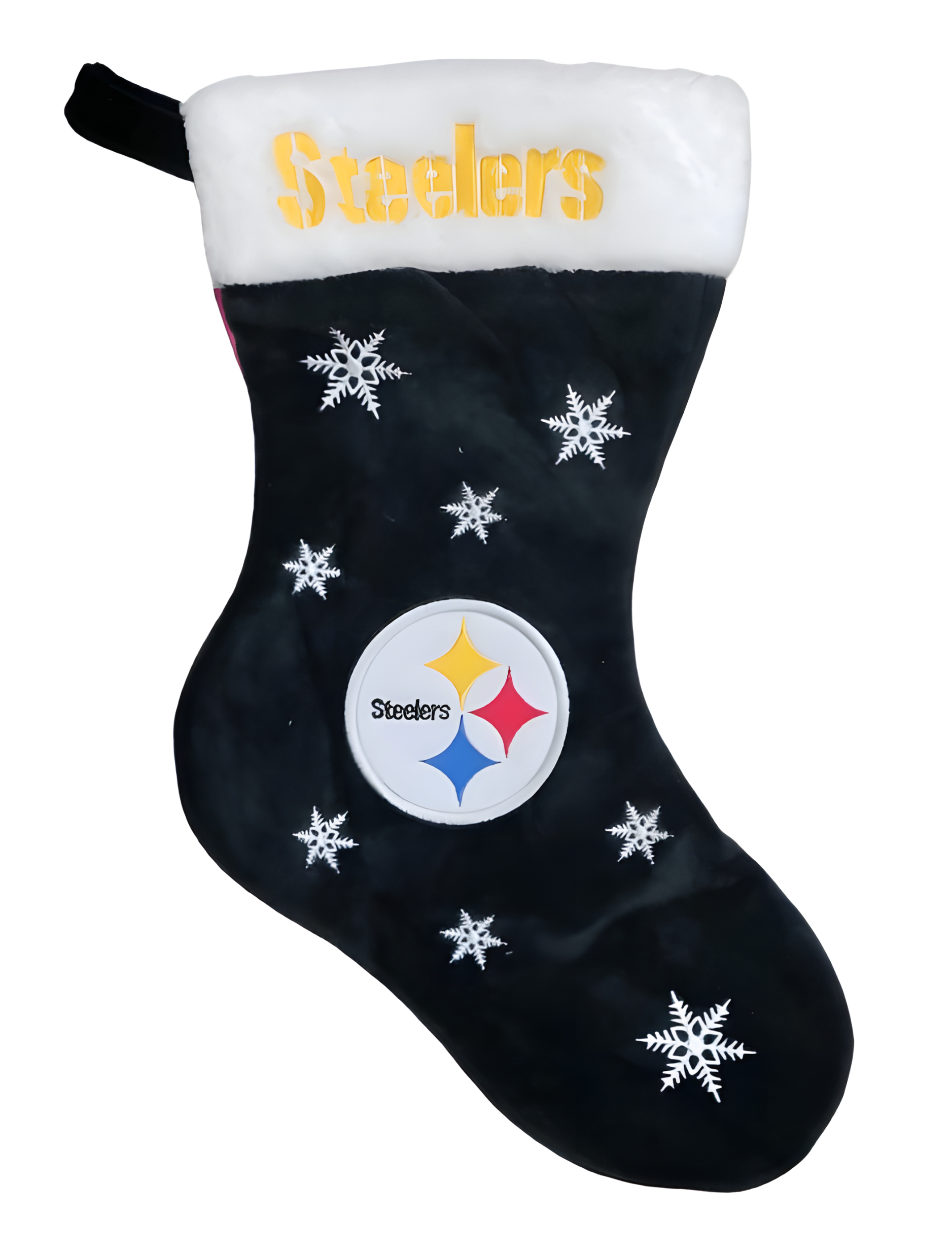 Bota Decorativa de Navidad de Fútbol Americano NFL Steelers