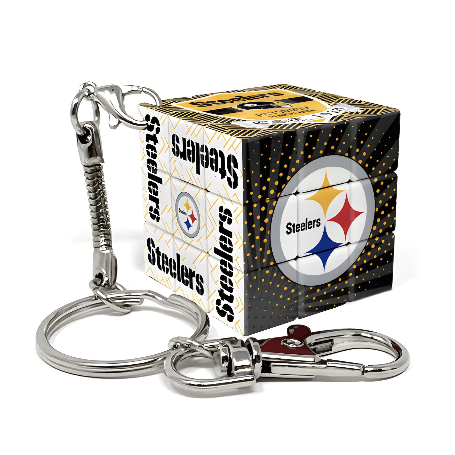 Llavero Mini Rubik NFL Steelers - NERIAS DEPORTES