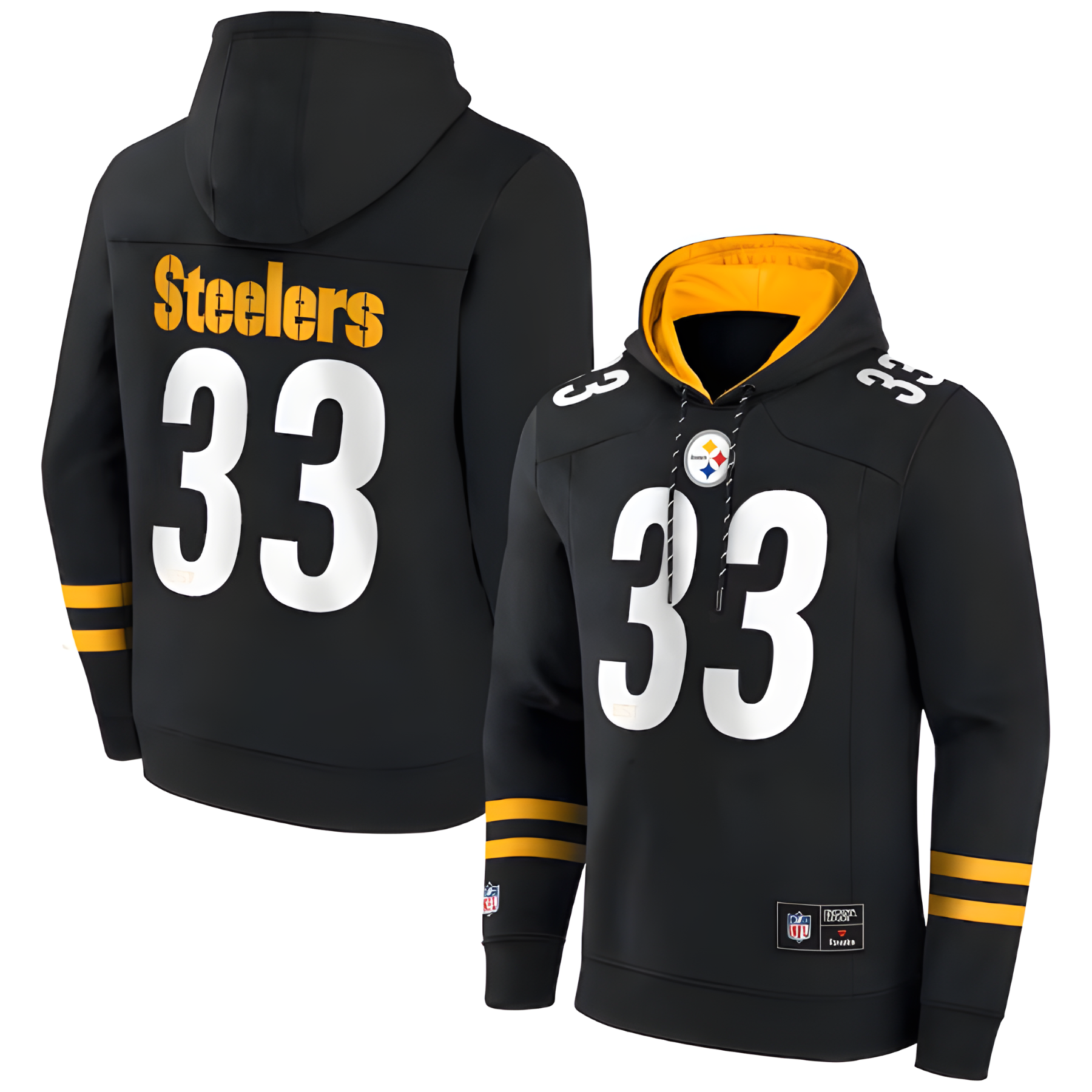 Sudadera Jersey Hoodie Steelers