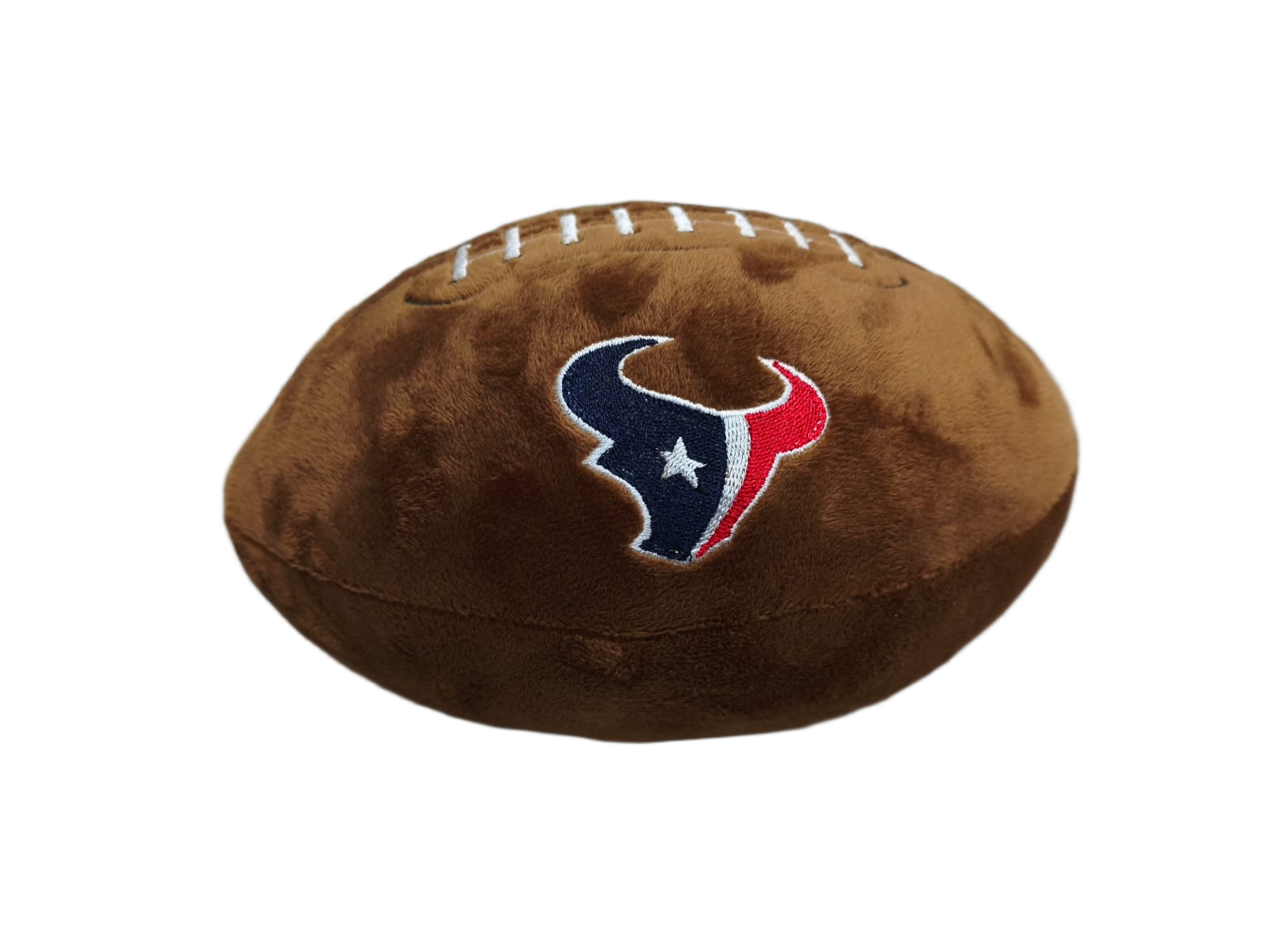 Peluche Balón Felpa Suave 23cm Bordado NFL Texans - NERIAS DEPORTES