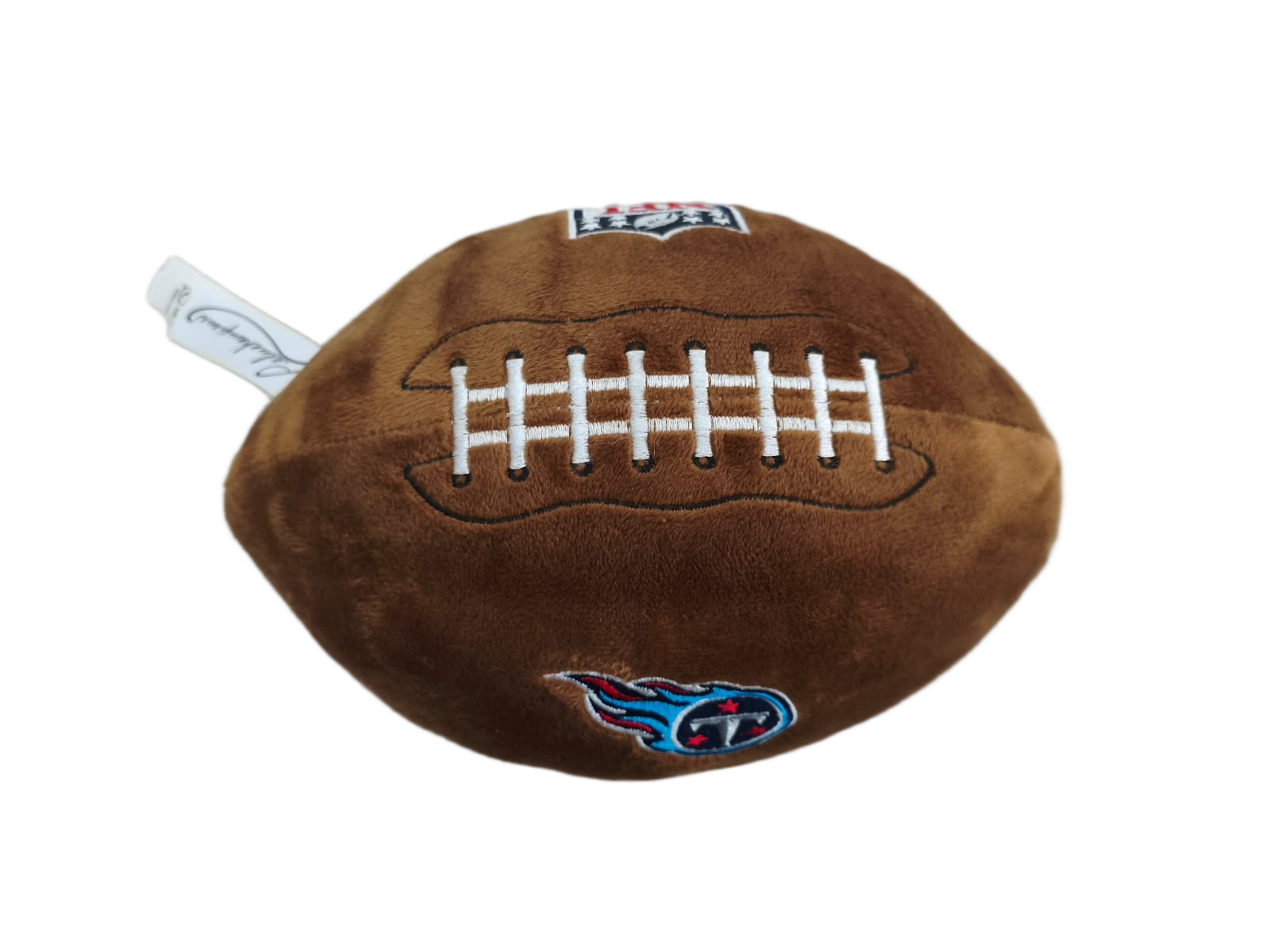 Peluche Balón Felpa Suave 23cm Bordado NFL Titans - NERIAS DEPORTES