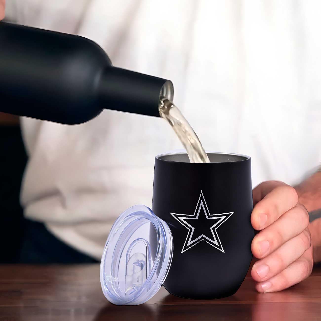 Vaso NFL 21 Metal Tumbler Dallas Cowboys 355ml