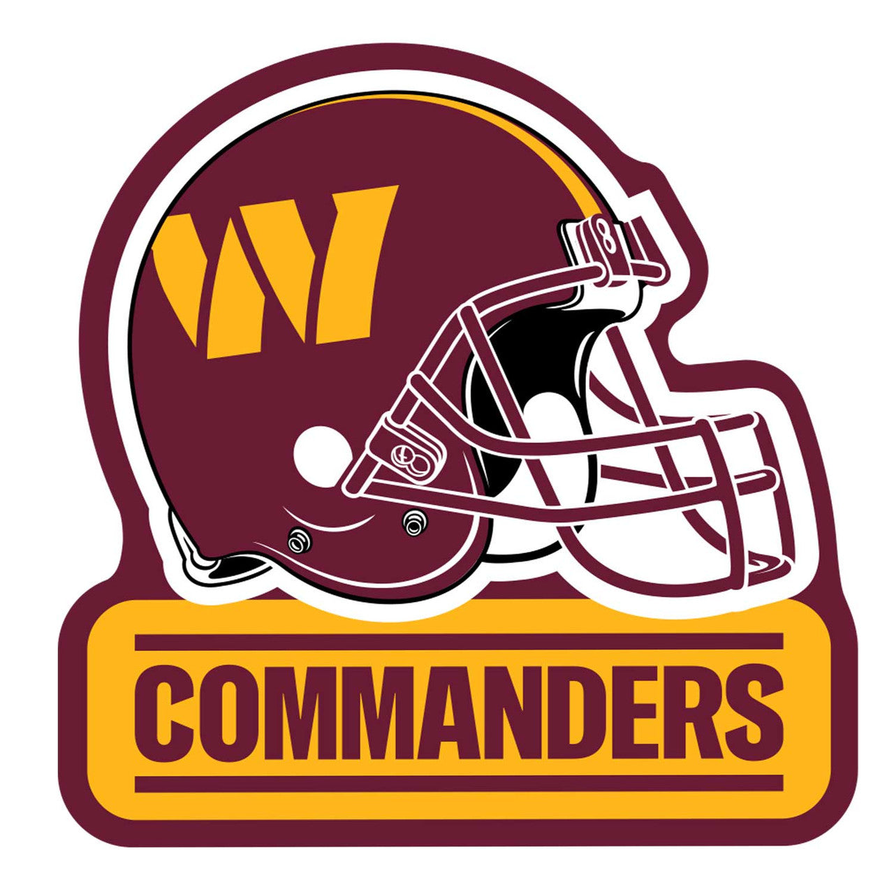 Iman Casco Wordmark Aminco Commanders