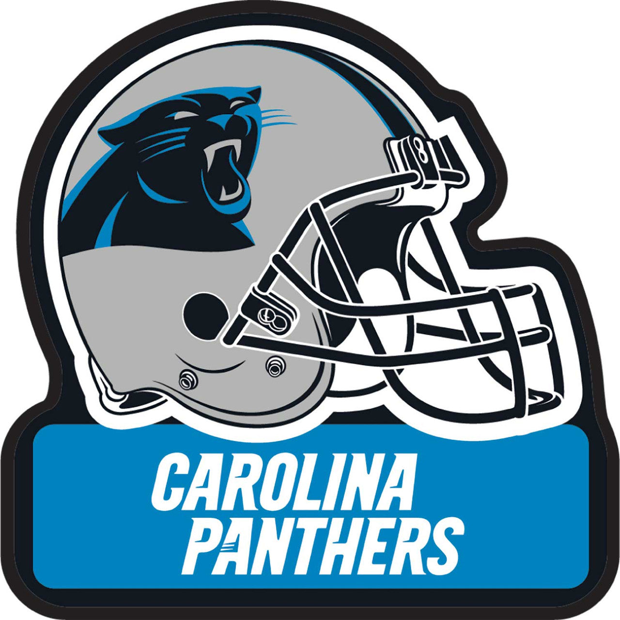 Imán Casco Wordmark Aminco Panthers