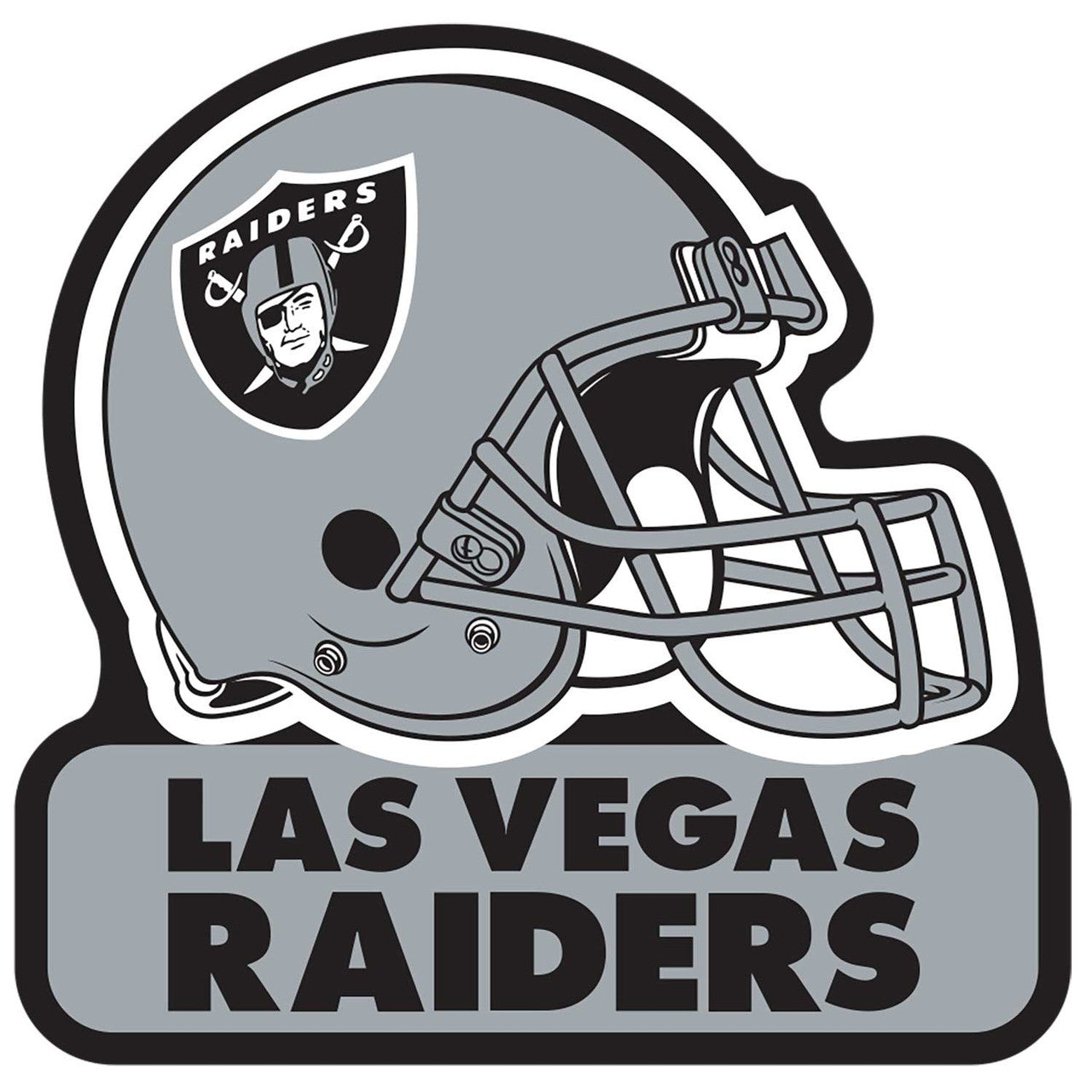 Imán Casco Wordmark Aminco Raiders