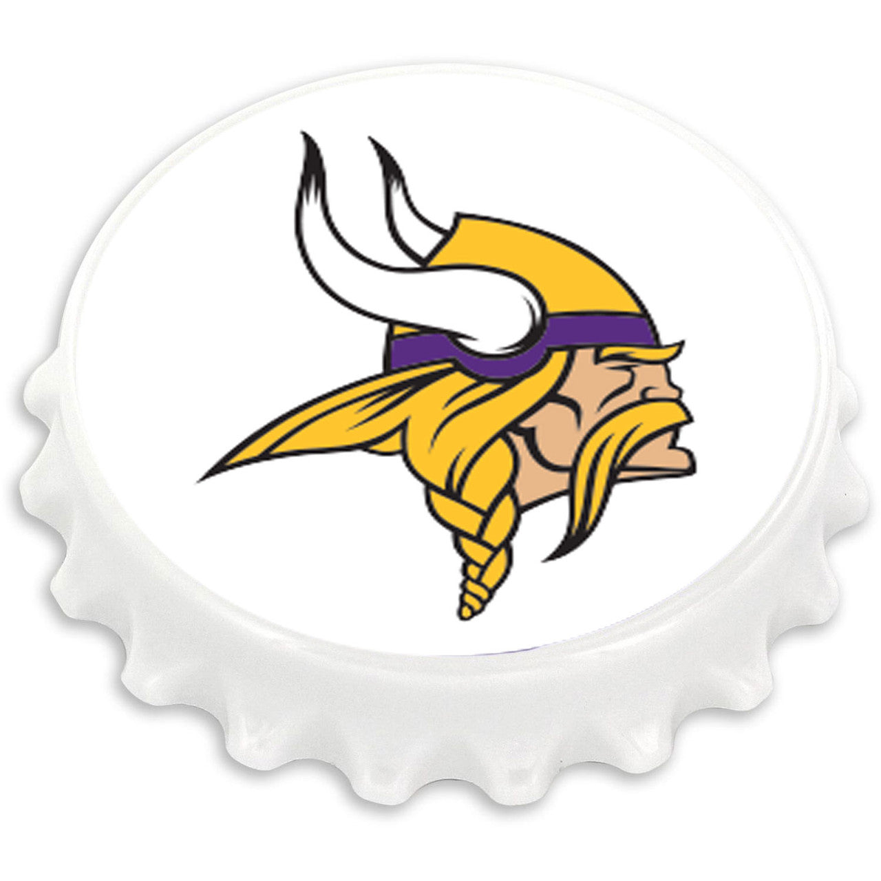 Imán Aminco Corcholata Destapador 3" NFL Vikings