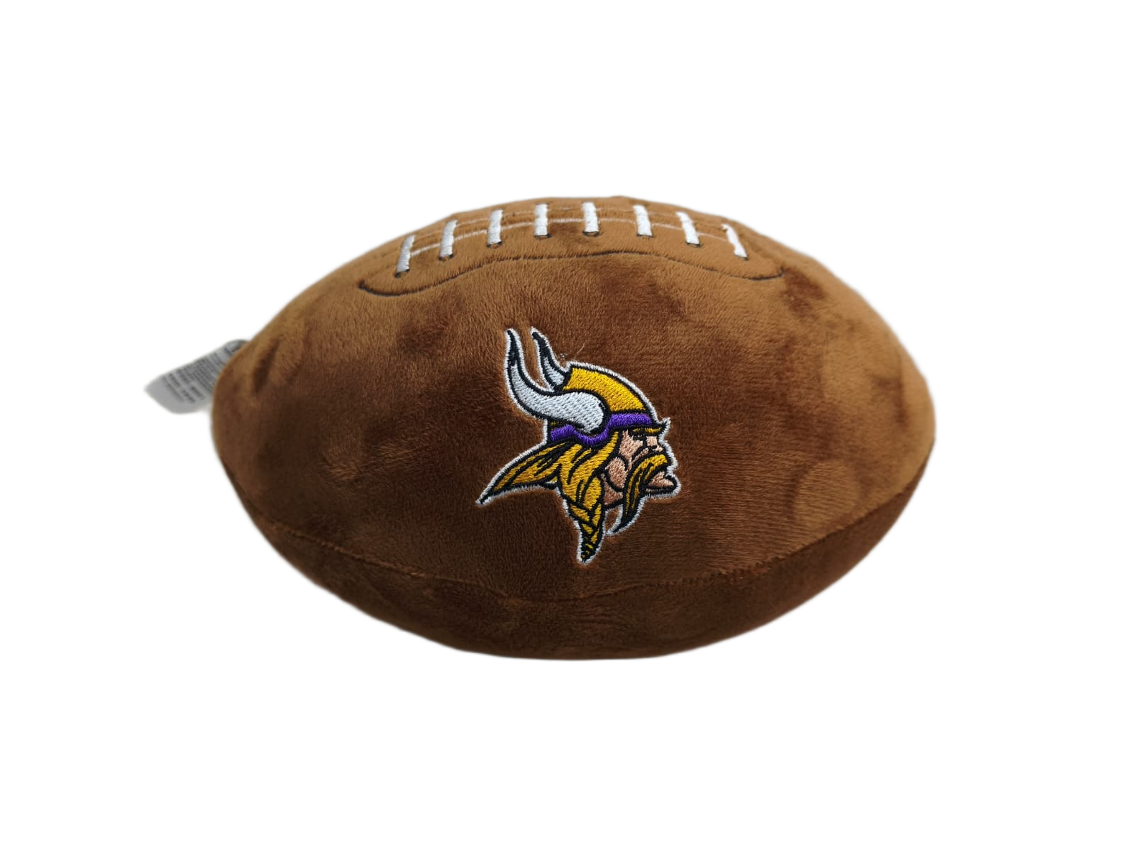 Peluche Balón Felpa Suave 23cm Bordado NFL Vikings - NERIAS DEPORTES