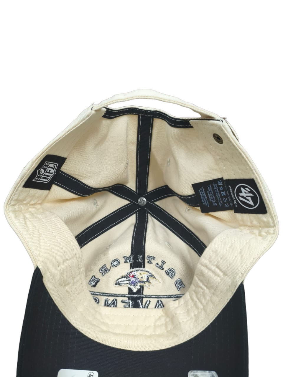 Gorra 47 25 Clean UP Windham Baltimore Ravens