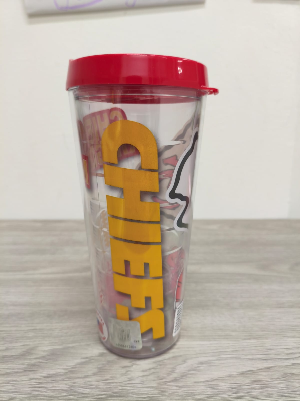 Vaso De Plástico MRL 650ml NFL Kansas City Chiefs