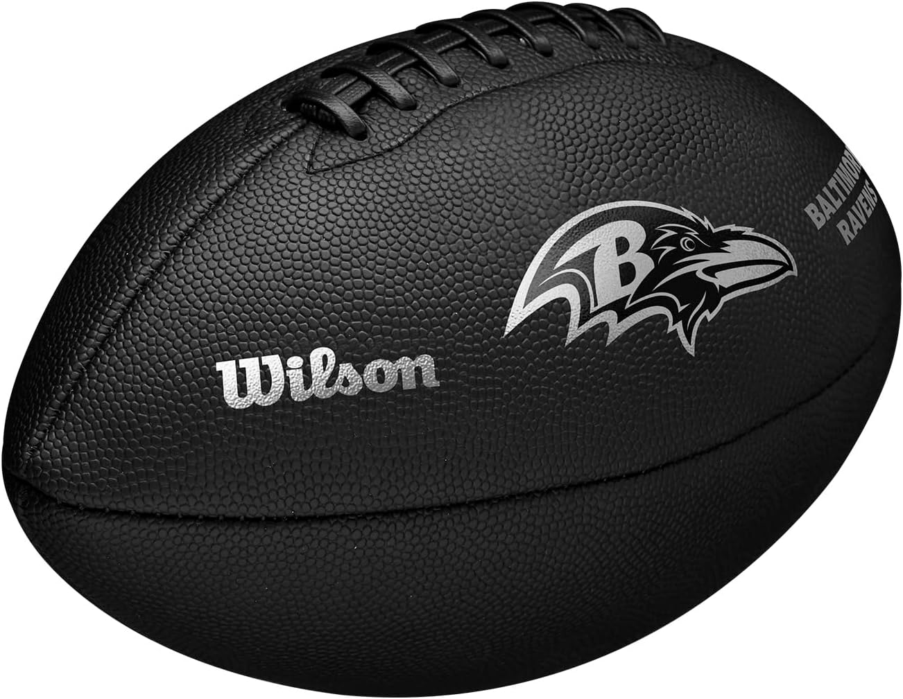 Balón Wilson Metallic NFL Tamaño Oficial Baltimore Ravens