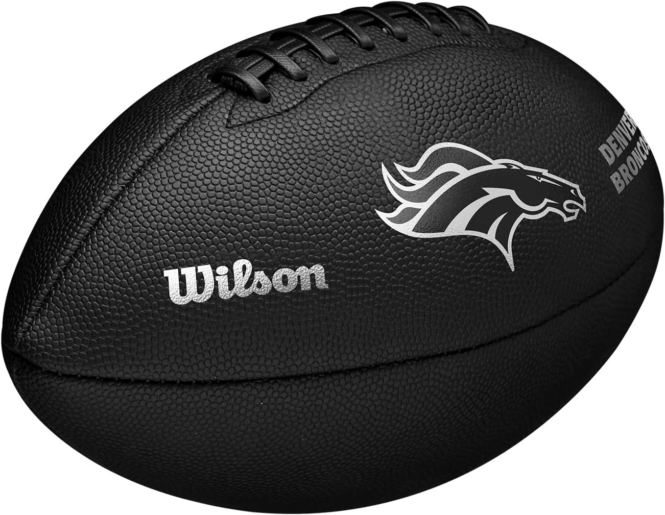 Balón Wilson Metallic NFL Tamaño Oficial Denver Broncos