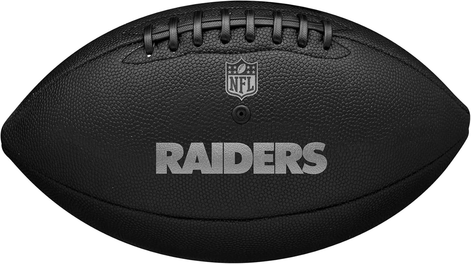 Balón Wilson Metallic NFL Tamaño Oficial Las Vegas Raiders