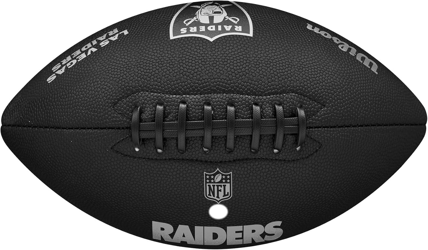 Balón Wilson Metallic NFL Tamaño Oficial Las Vegas Raiders