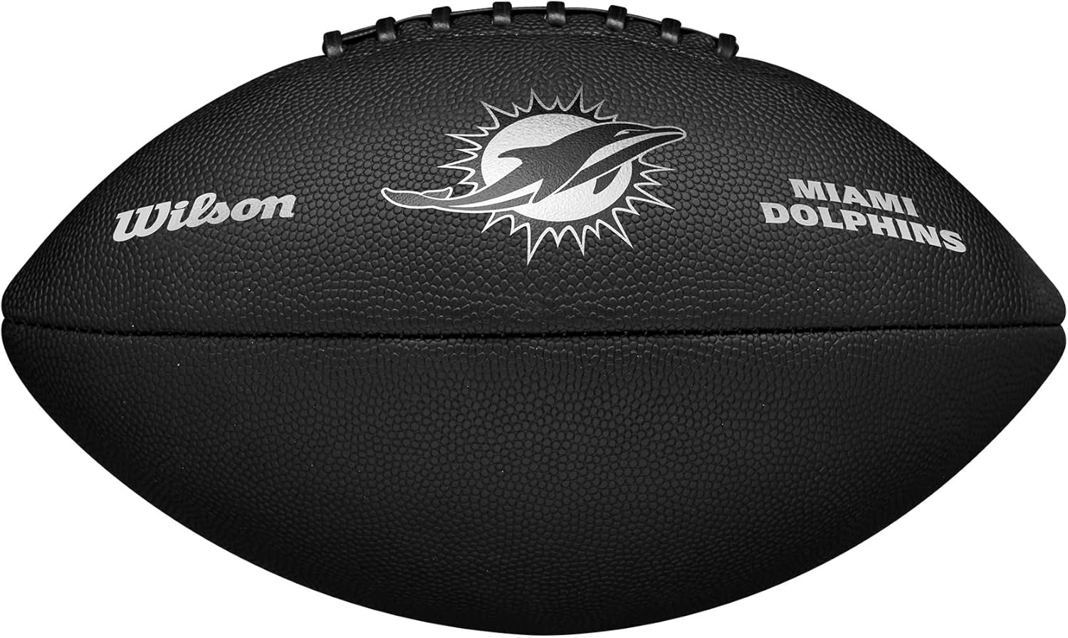 Balón Wilson Metallic NFL Tamaño Oficial Miami Dolphins