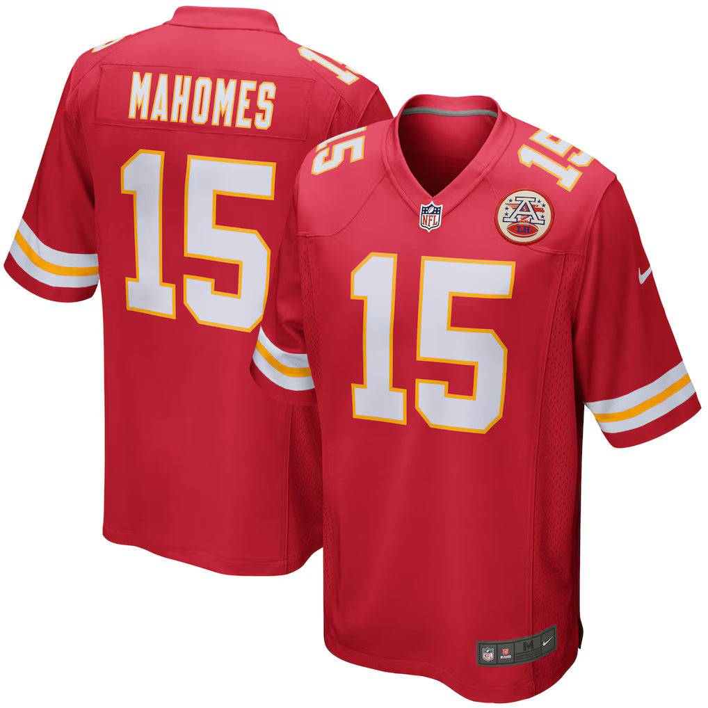 Jersey Game Chiefs Mahomes TC Adulto