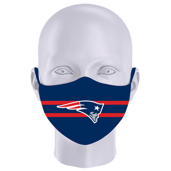 Cubrebocas NFL Patriots (Set de 3 Pzas)