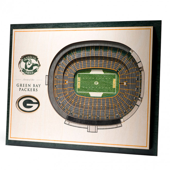 Cuadro 3D Stadium View Packers