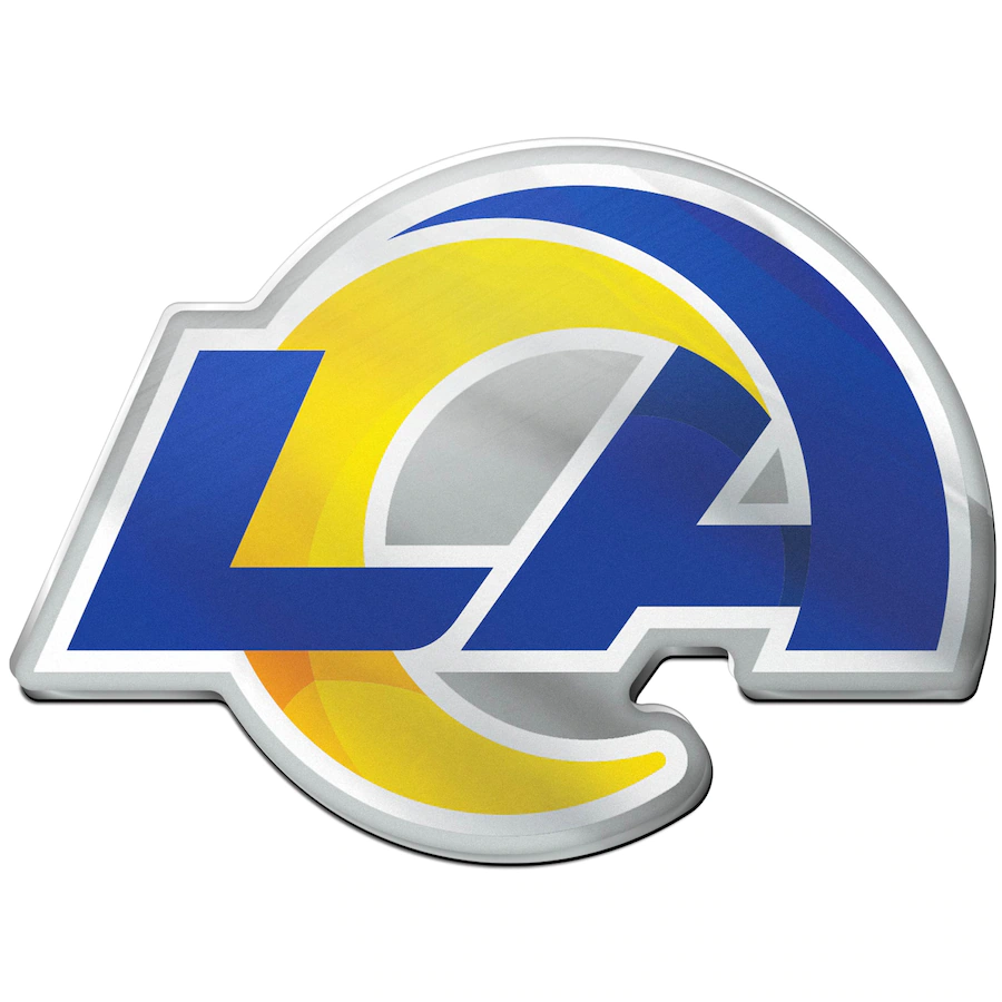 Auto Emblema Wincraft Aluminum Rams