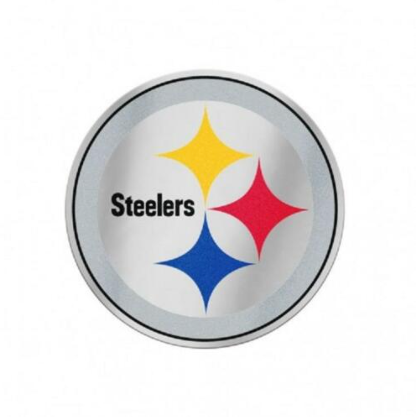 Auto Emblema Wincraft Aluminum Steelers