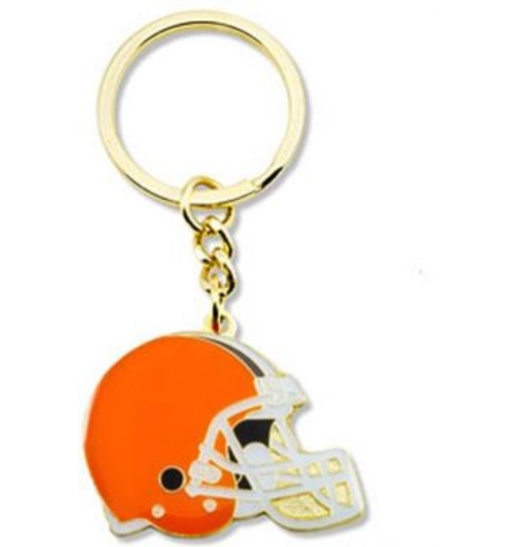 Llavero Aminco Casco Metálico Browns