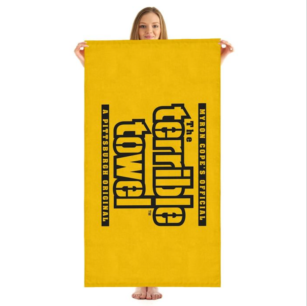 The Terrible Towel (Toalla De Playa) Steelers