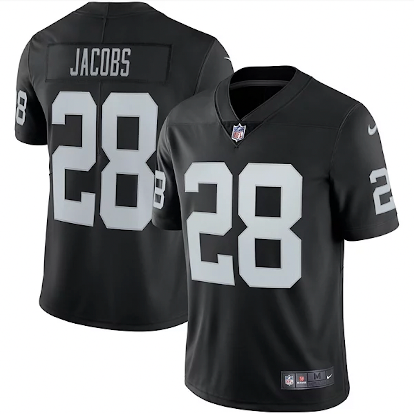 Jersey Game Raiders Jacobs TC Adulto