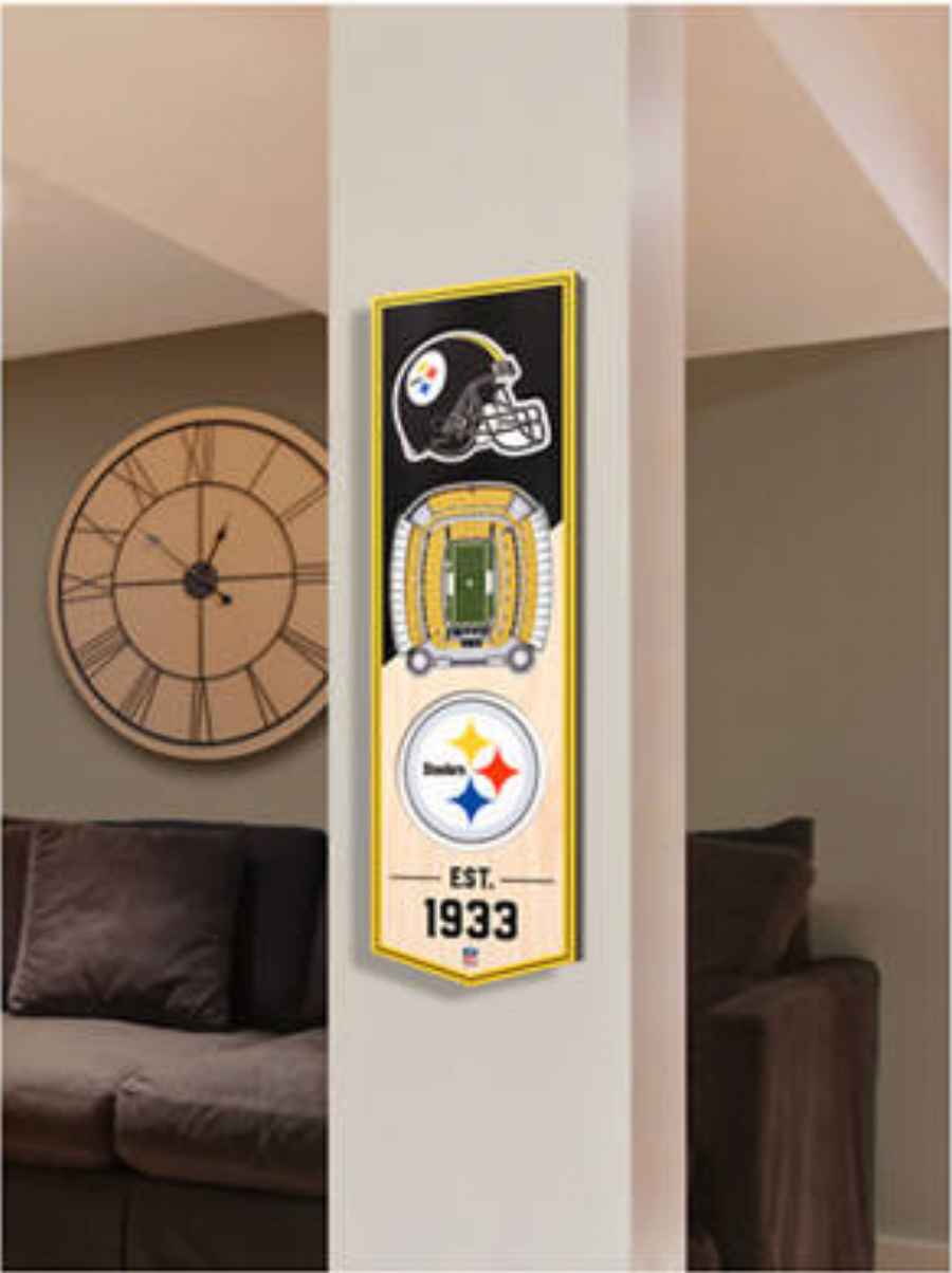 Cuadro Banner 3D Stadium Steelers