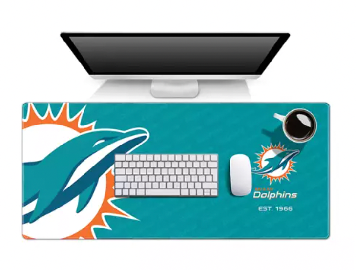 Tapete Desk Pad Logo Dolphins