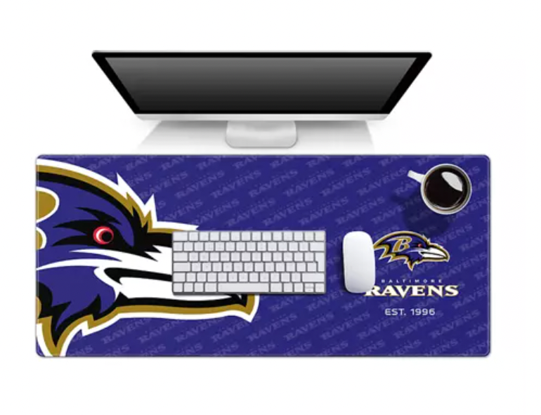 Tapete Desk Pad Logo Ravens