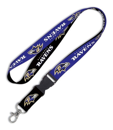 Lanyard Wincraft Doble Vista 2C Ravens