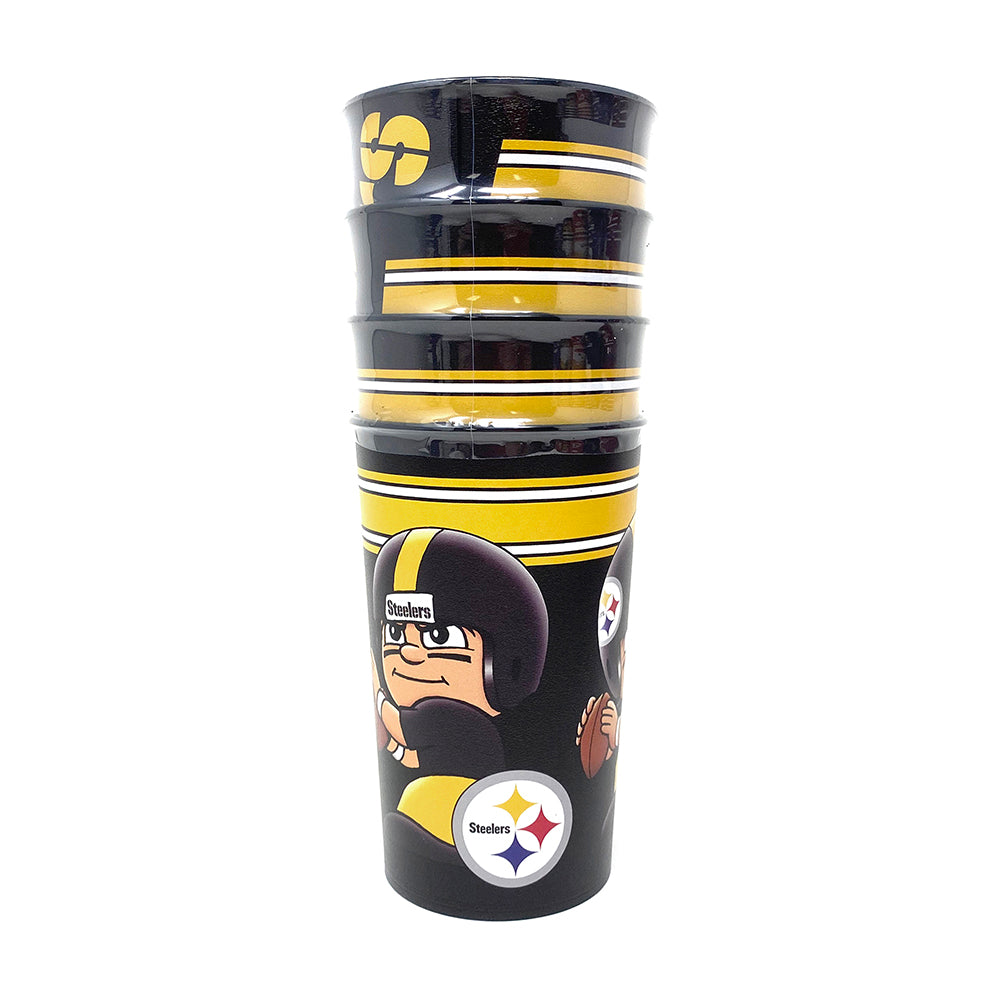 Vaso Party Cup (Set 4 Pzas) Party Animal Steelers