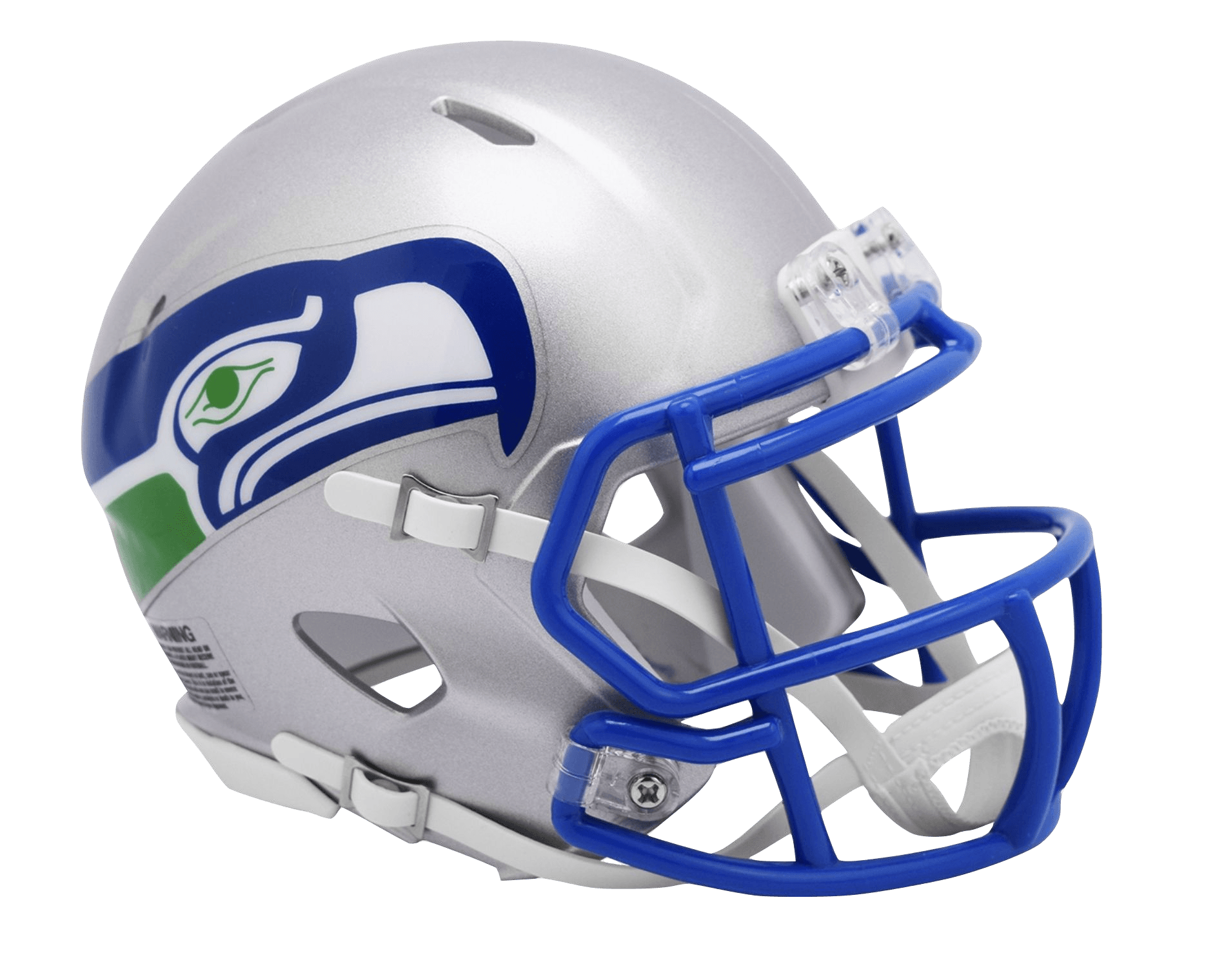 Casco Riddell Mini Speed Throw Back Seahawks 83-01