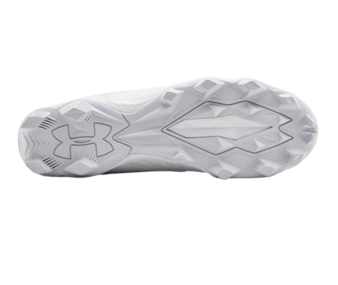 Zapato Cleats Under Armour Hammer Mid Rm Infantil Blanco