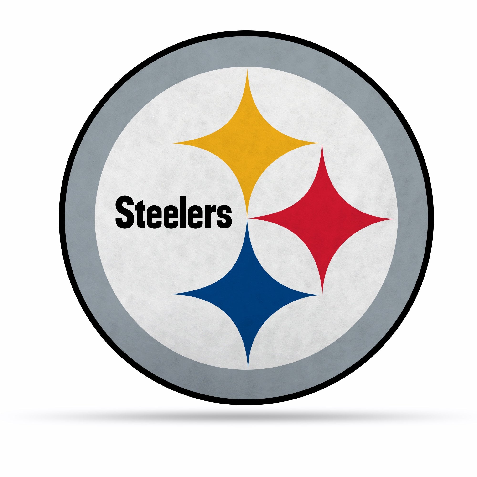 Banderin Premium Logo Steelers