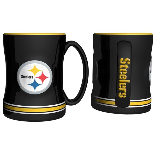 Taza Relief 15Oz Steelers