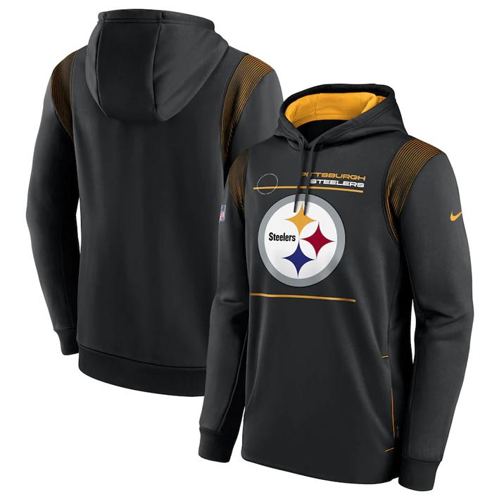 Sudadera NK 21 Sideline Logo Steelers Nike Hombre