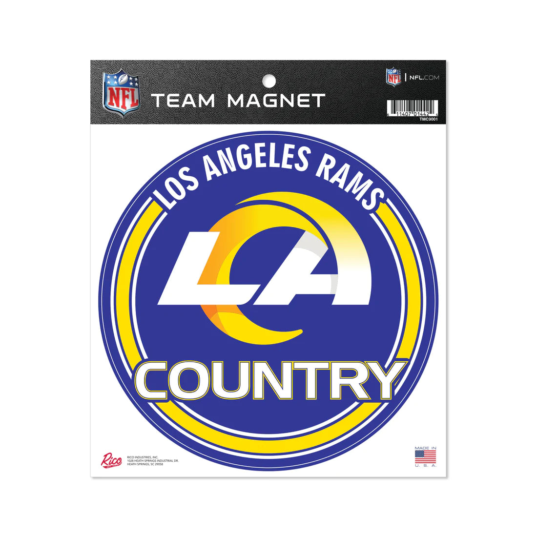 Imán Circle Magnet Rams | NERIAS DEPORTES